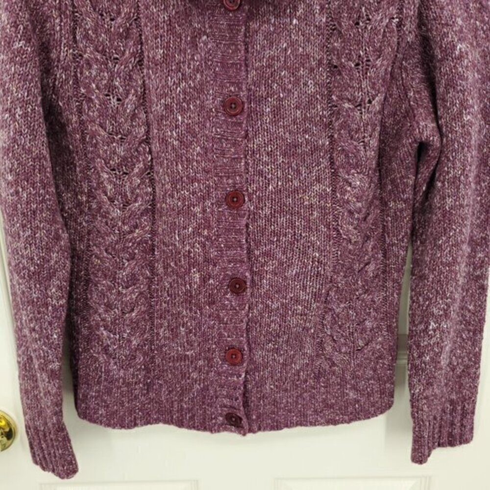 LL. Bean Cardigans M Red - Picture 9 of 13